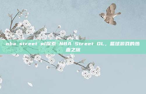 nba street ol探索 NBA Street OL，篮球游戏的热血之旅