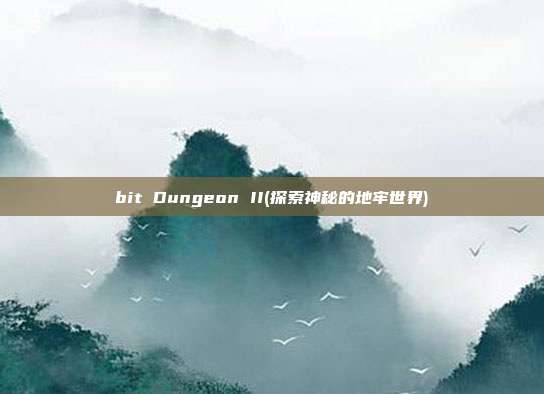 bit Dungeon II(探索神秘的地牢世界)