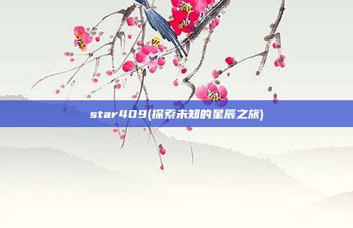 star409(探索未知的星辰之旅)